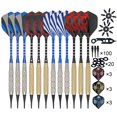 thumbnail image 3 of Amdohai 12 Pcs Darts Dart Flight Ensemble avec 100 Pcs Dart Souple de Rechange, 3 of 7
