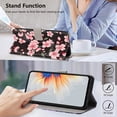 thumbnail image 4 of PU Leather Wallet Case for Samsung Galaxy S26 Ultra with Pattern Design, Built in Kickstand Card Slots Wrist Strap Drop Protective Phone Cover for Samsung Galaxy S26 Ultra, G, 4 of 6