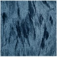 thumbnail image 2 of SAFAVIEH Retro Panit Abstract Area Rug, Light Blue/Blue, 4' x 4' Square, 2 of 5