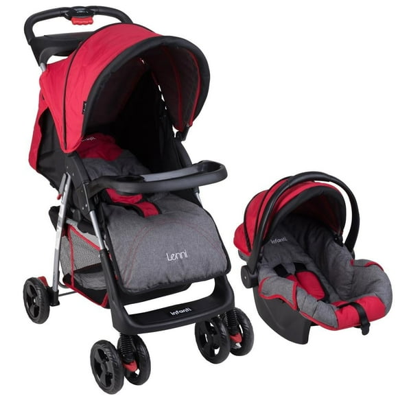 Carriola Infanti Travel System Lenni Rojo
