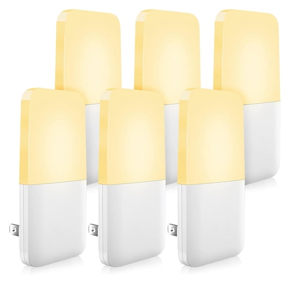 Luz Nocturna LED MAZ-TEK Blanca Cálida con Sensor Inteligente para Niños