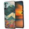 thumbnail image 1 of Compatible with Samsung Galaxy S22+ Plus Phone Case, mountain-art-paintings-185 Case Men Women, Flexible Silicone Shockproof Case for Samsung Galaxy S22+ Plus, 1 of 1
