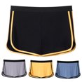 thumbnail image 2 of HEVIRGO Men Shorts Underwear with Triangle Lining Elastic Waist Double-Layer Design 3-in-1 Pants Briefs Culottes Boxer Briefs, 2 of 8