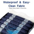 thumbnail image 5 of Rechargeable Alternating Pressure Wheelchair Seat Cushion - 17"x17" Inflatable Air Mattress Pad for Pressure Sore & Ulcer Relief, 5 of 6