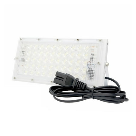 

50W Led Flood Light Outdoor Floodlight Spotlight 12v Volt Reflector Led Portable Security Light Connect With Battery
