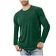 thumbnail image 1 of Blusas y camisas de manga larga con cuello redondo para hombre, ropa deportiva para el hogar, pijamas, camisetas de algodón y color liso, blusa deportiva para hombre, poliéster, 1 of 5