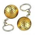 thumbnail image 2 of Llavero de Pelota de Golf de 2 Piezas Yinane Llavero de Metal Juguete Colgante para Coche y Bolso Oro, 2 of 8