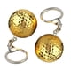 thumbnail image 2 of Llavero de Pelota de Golf Salvador 2 Piezas Llavero de Metal portátil para Coche Colgante de Bolsa, 2 of 10