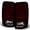 Red Smoke Lens With Chrome Housing, variant on AKKON - For 2000-2006 Suburban Tahoe Yukon XL Denali Liftgate Model Style G2 Black C-Sty LED Tail Lights Brake Lamps Pair