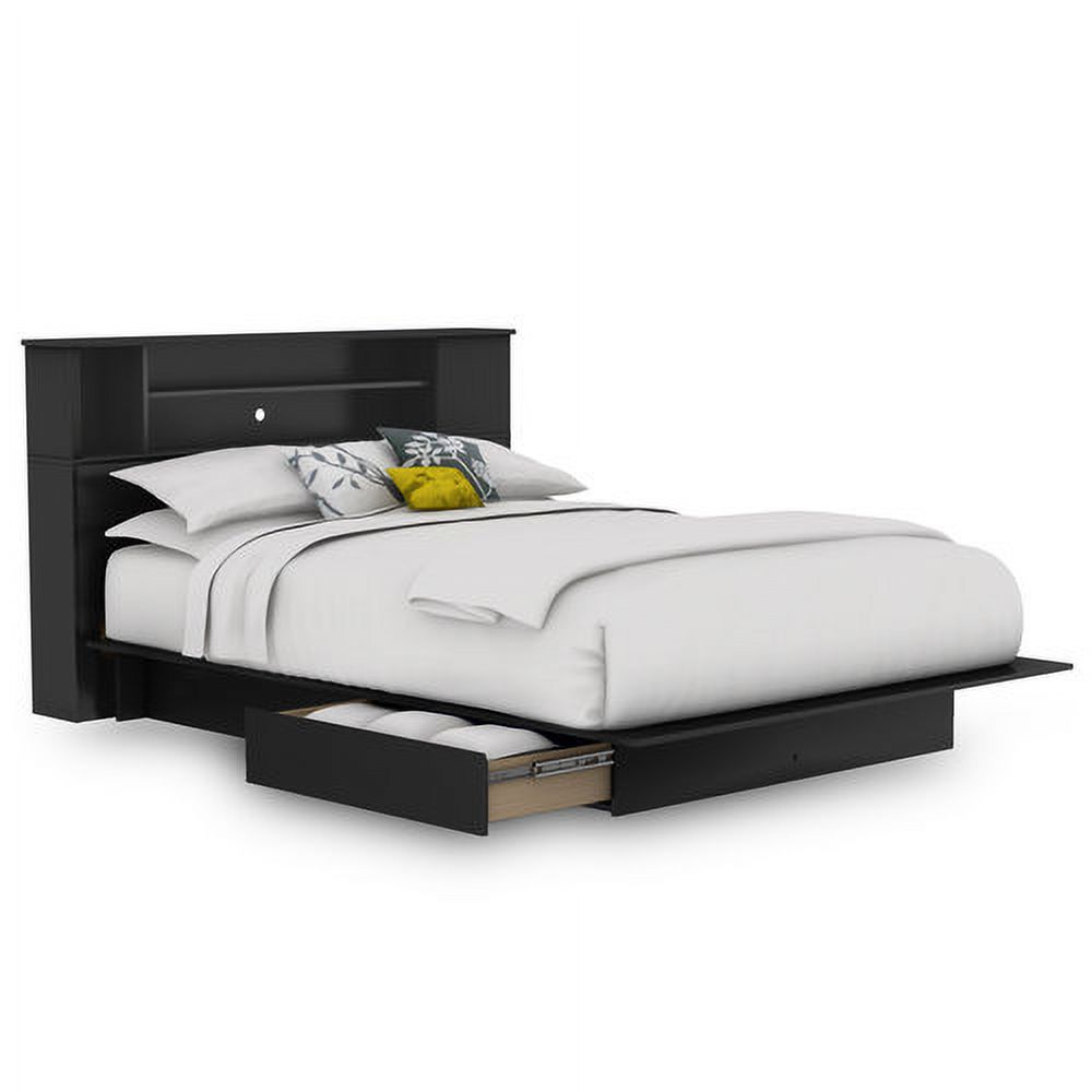 South Shore SoHo Full/Queen Storage Platform Bed with 2 Drawers, Multiple Finishes - image 2 of 7