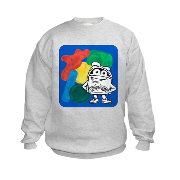 CafePress - Play Doh Can Splatter Sweatshirt - Kids Sweatshirt, Youth Crew Neck Sweatshirt