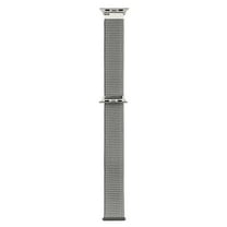 Onn Watch Band, Universal Fit for Apple Watch, Samsung Galaxy & Garmin 20mm, Grey Velcro, Unisex