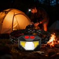 thumbnail image 4 of Rechargeable Motion Sensor LED Headlamp with 230° Adjustable Beam IPX4 Lightweight Hands-Free Light for Outdoor Camping Running, 4 of 6