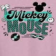 thumbnail image 3 of Disney - Mickey & Friends - Mickey Outline - Retro Music Icons - Women's Racerback Tank Top, 3 of 5