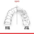 thumbnail image 3 of OPRO Instant Custom-Fit Mouthguard - Mouth Guard For Boxing, MMA & Football (Black, Adult), 3 of 8