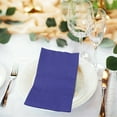 thumbnail image 6 of 100 Pcs 2-Ply Navy Blue Napkins Paper Napkins Disposable Guest Hand Towels for Bathroom Dinner Wedding Baby Shower Party Guest Bathroom Napkins, 6 of 7
