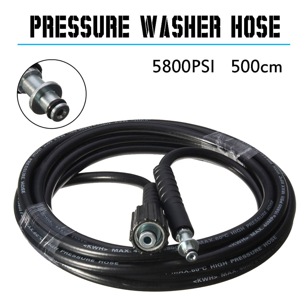 5M 5800PSI High Pressure Washer Hose PIpe Car Cleaner M22 For KARCHER K2 