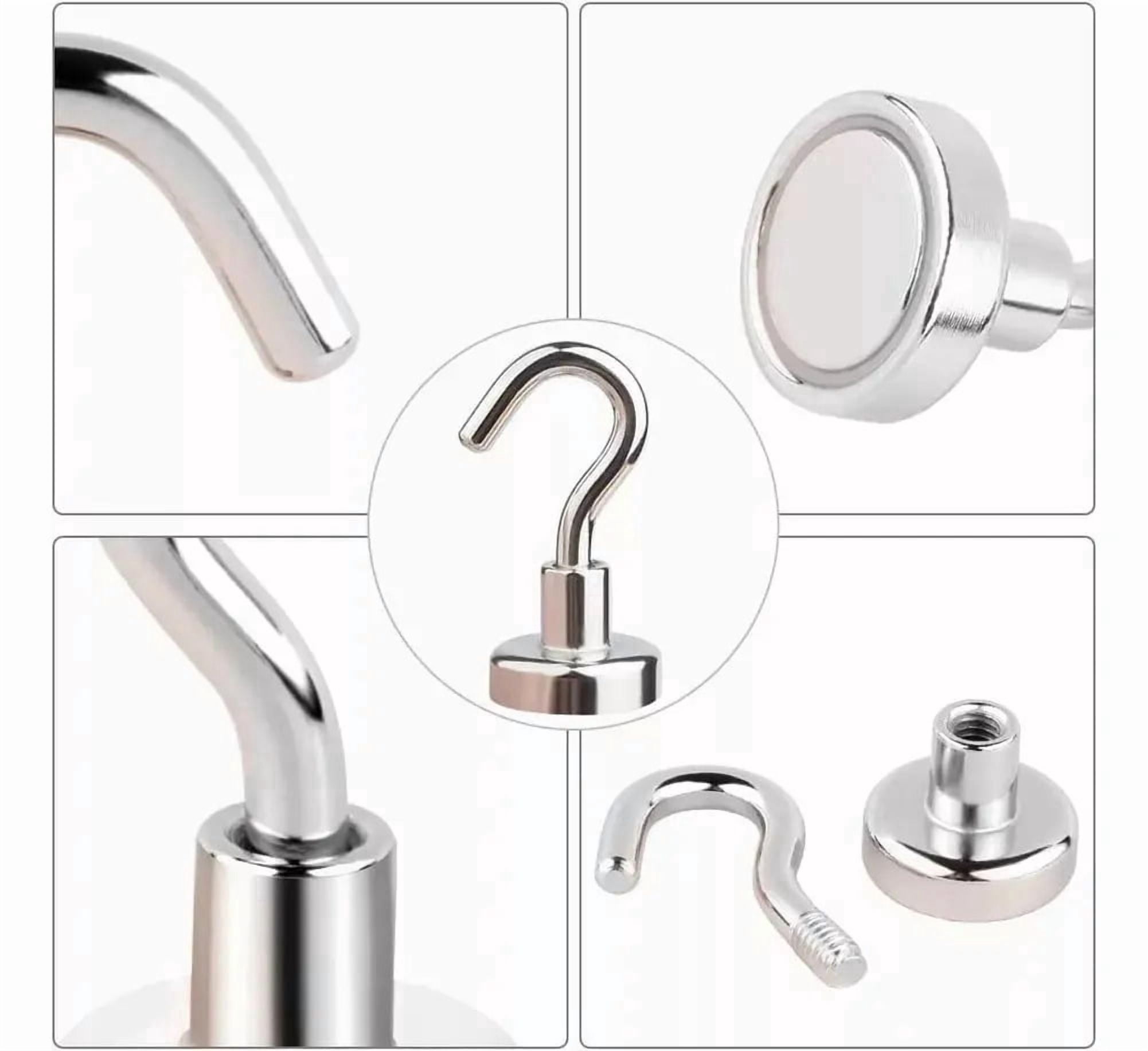 New 10 Pieces 15kg/33lbs Neodymium Magnets Hook Hook