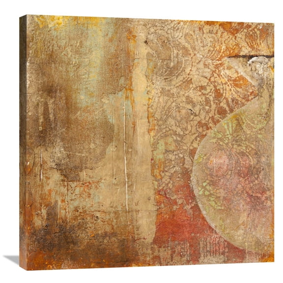 Global Gallery Charaka Simoncelli,'Dharma I' Stretched Canvas Artwork