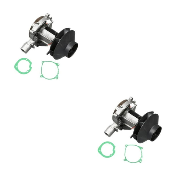 Riwesomey Motor de ventilador de vehículo Universal, conjunto de estacionamiento, turbinas de ventilador de aire de disipación portátil para 2KW 2piezas