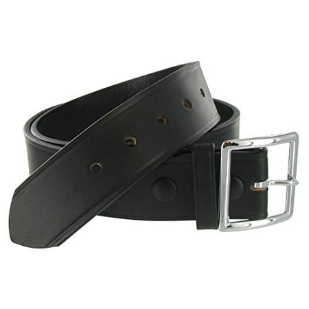 Birkenstock Boston Black Leather - Boston Leather 1.75in. Garrison Leather Belt 36 Black