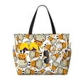 thumbnail image 1 of Easygdp Giraffes Head Bolsa de Viaje de Playa de Gran Capacidad, Bolsa Tote Perfecta para la Playa, Escapadas de Fin de Semana y Viajes, 1 of 7