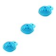 thumbnail image 1 of Advancent Tolvas de silicona plegables para verter y transferir sin esfuerzo Ecológico azul Type1 NO1, 1 of 6