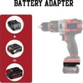 thumbnail image 3 of Battery Adapter for 18V Li-Ion Battery Converter to for 18V Lithium Battery Power Tools Drill, 3 of 4