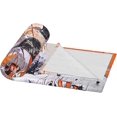 thumbnail image 4 of Blanket Throws Flannel for Couch Sofa Bed Home Decor Gift Sports Football Fans (Burrow, 40x50inch), 4 of 6