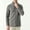 Dark Gray, variant on WIZUTIZ Men's Thermal Stand Collar Zip Up Sweatshirt Soft Fleece Lined Relaxed Fit Casual Winter Top