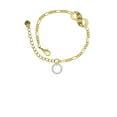 thumbnail image 2 of Delight Jewelry Silvertone Courage Strength Wisdom Infinity Ring Gold-tone Paw Infinity Link Chain Bracelet, 6"+2" Extender, 2 of 3