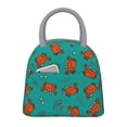 thumbnail image 1 of Balery Colorful Crab Bolsa de Almuerzo para Mujeres, Caja de Almuerzo, Bolsa de Almuerzo Pequeña Impermeable, Tote de Almuerzo Reutilizable con Gran Capacidad, 1 of 6