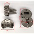 thumbnail image 2 of Bisagra WANLIAN oculta ajustable de 90° para puerta de gabinete, 2 of 9