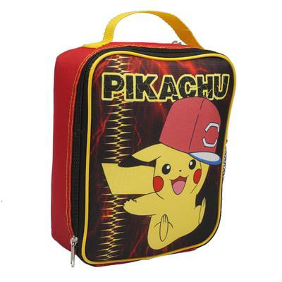 Kids Lunch Bag Box Tote School Box Pokemon Pikachu Container Insulated Backpack 