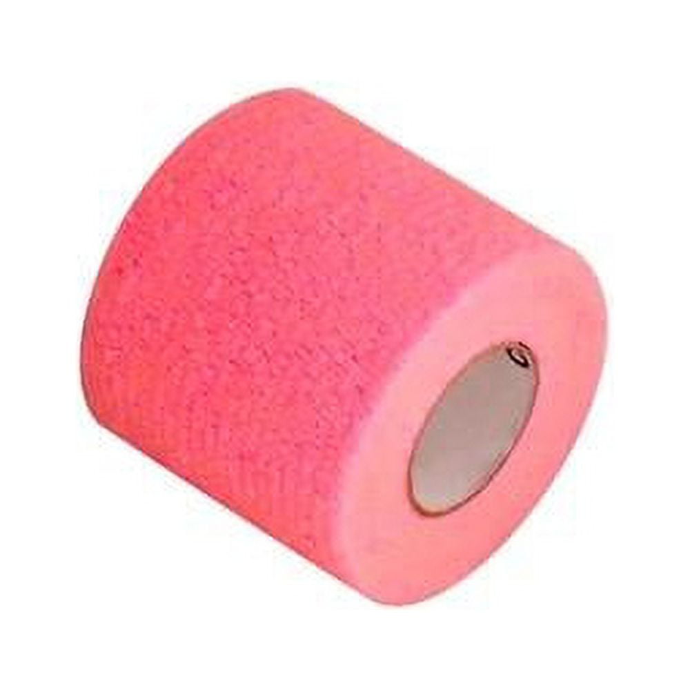 Premium Pink Fluorescent Cohesive Soft Grip Tape 1-1/2" X 5 Yard