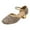 Gold, variant on Kid Girls Sandals Bridesmaids Mary Jane Wedding Party Shoes Glitter Princess Heels Comfortable Flip-Flops,Blue,5-5.5 Years
