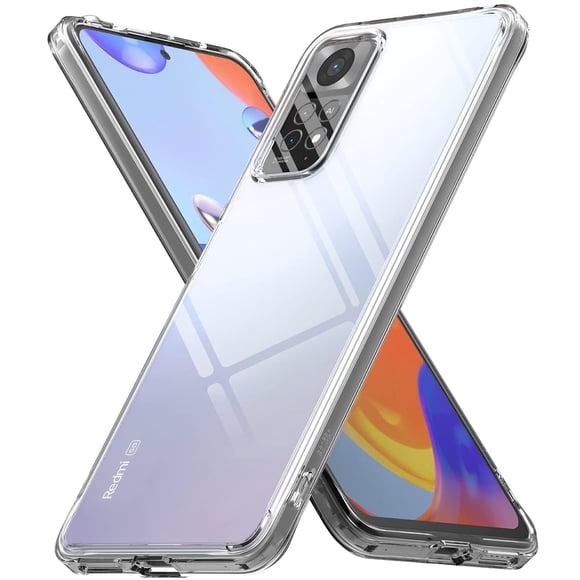 Funda Ringke Fusion Xiaomi Redmi Note 11 Pro Clear Trasera Dura Hybrid con Parachoques de TPU Flexib