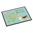 thumbnail image 1 of s Treasures Friends Welsh Welcome Pembroke Corgi Tricolor Doormat 24hx36w Multicolor Caroline's Treasures BB7609JMAT, 1 of 1