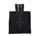 thumbnail image 4 of Foraging Bag, Foraging Pouch Light Weight Foldable Portable Unique Simple Appearance Small Size   Strong Thick  For Camping For Outdoor Black, 4 of 8