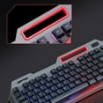 thumbnail image 3 of 1 Ensemble Clavier USB Rétroéclairé RGB Filaire Confortable pour Jeux Ergonomique, 3 of 6