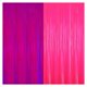 thumbnail image 2 of Cortina de borlas fluorescentes de plástico con diseño de macarrones, para fiestas de cumpleaños, como fondo para fotomatón, fácil de colgar, decoración festiva, 2 of 4