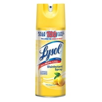 Lysol Disinfectant Spray, Sanitizing and Antibacterial Spray, For Disinfecting and Deodorizing, Lemon Breeze, 12.5oz