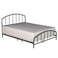 thumbnail image 4 of Hillsdale Furniture Tolland Arched Spindle Satin Black Metal Full Bed, 4 of 13
