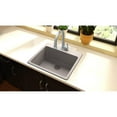 thumbnail image 2 of Elkay ELG2522GR0 Quartz Classic 25" x 22" x 9-1/2", Single Bowl Drop-in Sink, Greige, 2 of 2