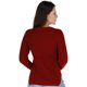 thumbnail image 2 of Suéter Con Bolsa Moderno Para Mujer Sl141075 Vino G Generra Generra Sl141075, 2 of 3