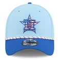 thumbnail image 2 of Men's New Era Light Blue/Blue Houston Astros 2025 Fourth of July 39THIRTY Flex Hat, 2 of 5