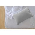 thumbnail image 3 of Cotton Metrics Standard Pillow Cases Set of 2 Silver 100% Organic Cotton 800 Thread Count Premium Silver Cotton Pillowcases, Standard Pillowcase Pillow Covers, 20 x 26 inch, 3 of 7