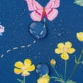 thumbnail image 2 of Nappe Ovale Fleurs Bleues 60x84 Po pour Table Ovale Nappe Florale Imperméable pour Salle à Manger Intérieur Extérieur, 2 of 5