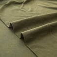 thumbnail image 4 of Pure Era Flat Sheet/Top Sheet Queen Only Jersey Knit 100% Cotton Super Soft Olive Green, 4 of 6