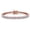 Rose Gold, variant on Kaylee 18k White Gold Plated Tennis Bracelet with Simulated Diamonds Gift for Women